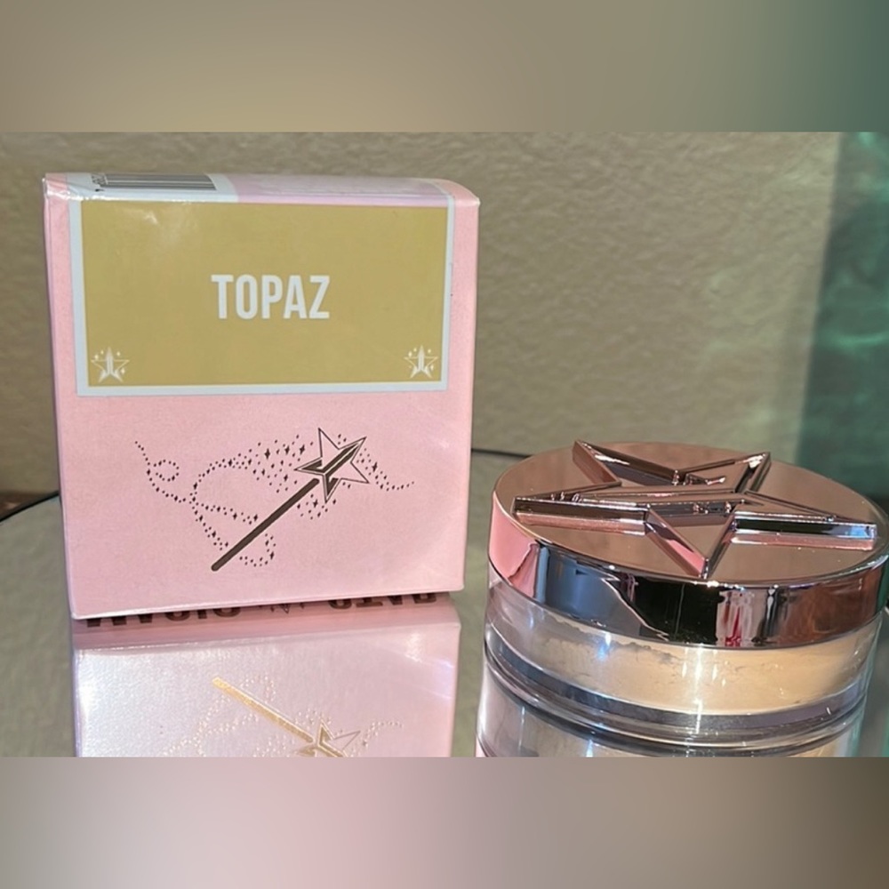 Jeffree Star Magic Star Luminous Setting Powder in Shade Topaz New in Box